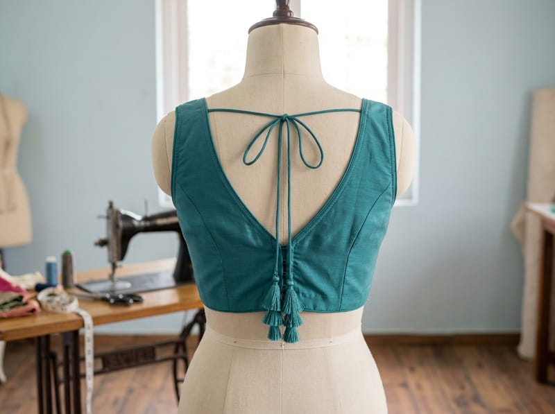 Designer blouse stitching